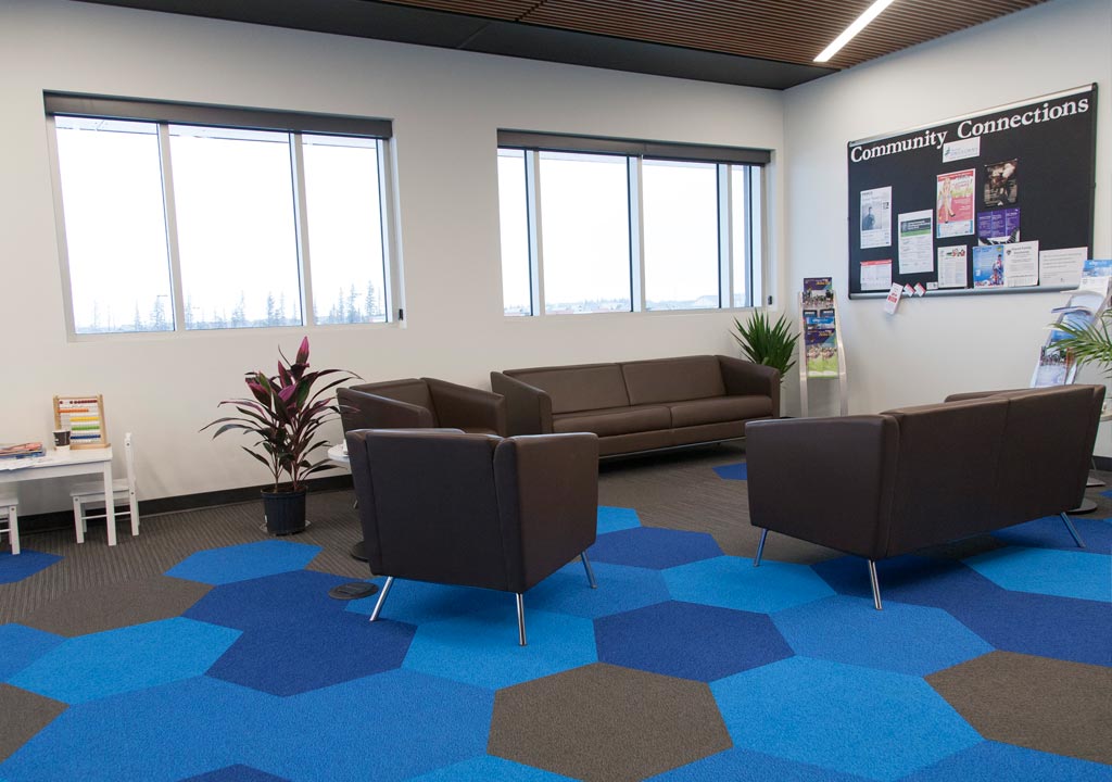 Border Paving Athletic Centre - Rec Hub waiting room