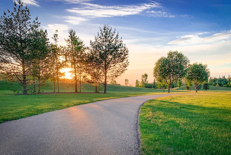 Jubilee Park Sunset Banner Desktop
